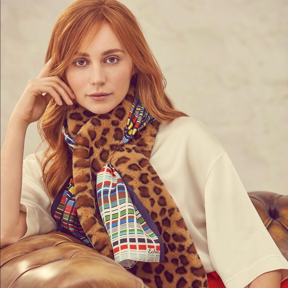 KIMBERLY.C Faux Fur Scarf